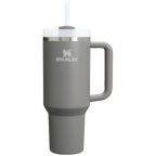 Insulated Travel The Quencher H2.0 Flowstate Tumbler D050X - Double-Wall Vacuum Insulated Travel Tumbler with Straw - Stone