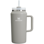 Splash-Resistant FlowState The Quencher H2.0 Flowstate Tumbler D033Q - 40oz Large Capacity Car-Cup Friendly Quencher - Ash