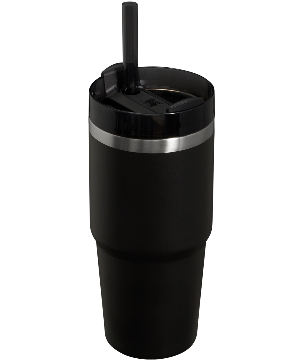 Double-Wall Vacuum The Quencher H2.0 Flowstate Tumbler  | Stanley Create D329E - Double-Wall Vacuum Insulated Travel Tumbler with Straw Detail