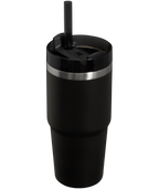 Double-Wall Vacuum The Quencher H2.0 Flowstate Tumbler  | Stanley Create D329E - Double-Wall Vacuum Insulated Travel Tumbler with Straw Detail