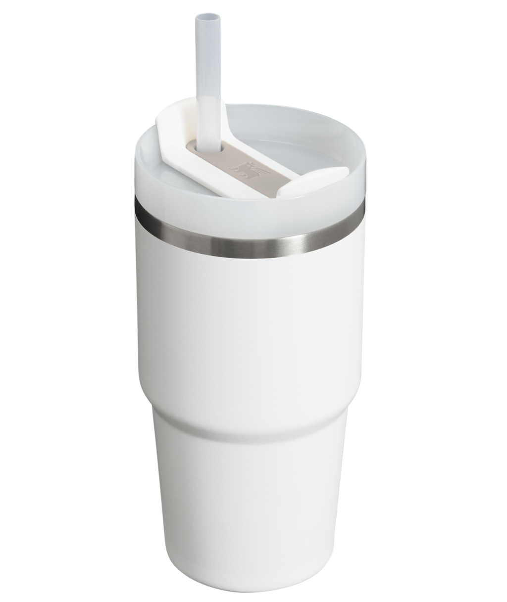Double-Wall Vacuum The Quencher H2.0 Flowstate Tumbler  | Stanley Create D329E - Double-Wall Vacuum Insulated Travel Tumbler with Straw Detail