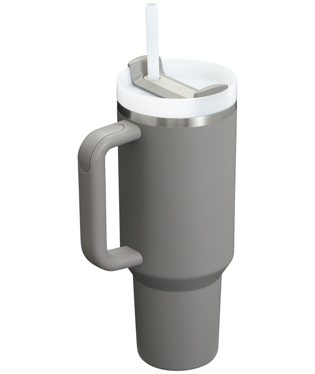 Splash-Resistant FlowState The Quencher H2.0 Flowstate Tumbler  | Stanley Create D332L - 40oz Large Capacity Car-Cup Friendly Quencher Detail