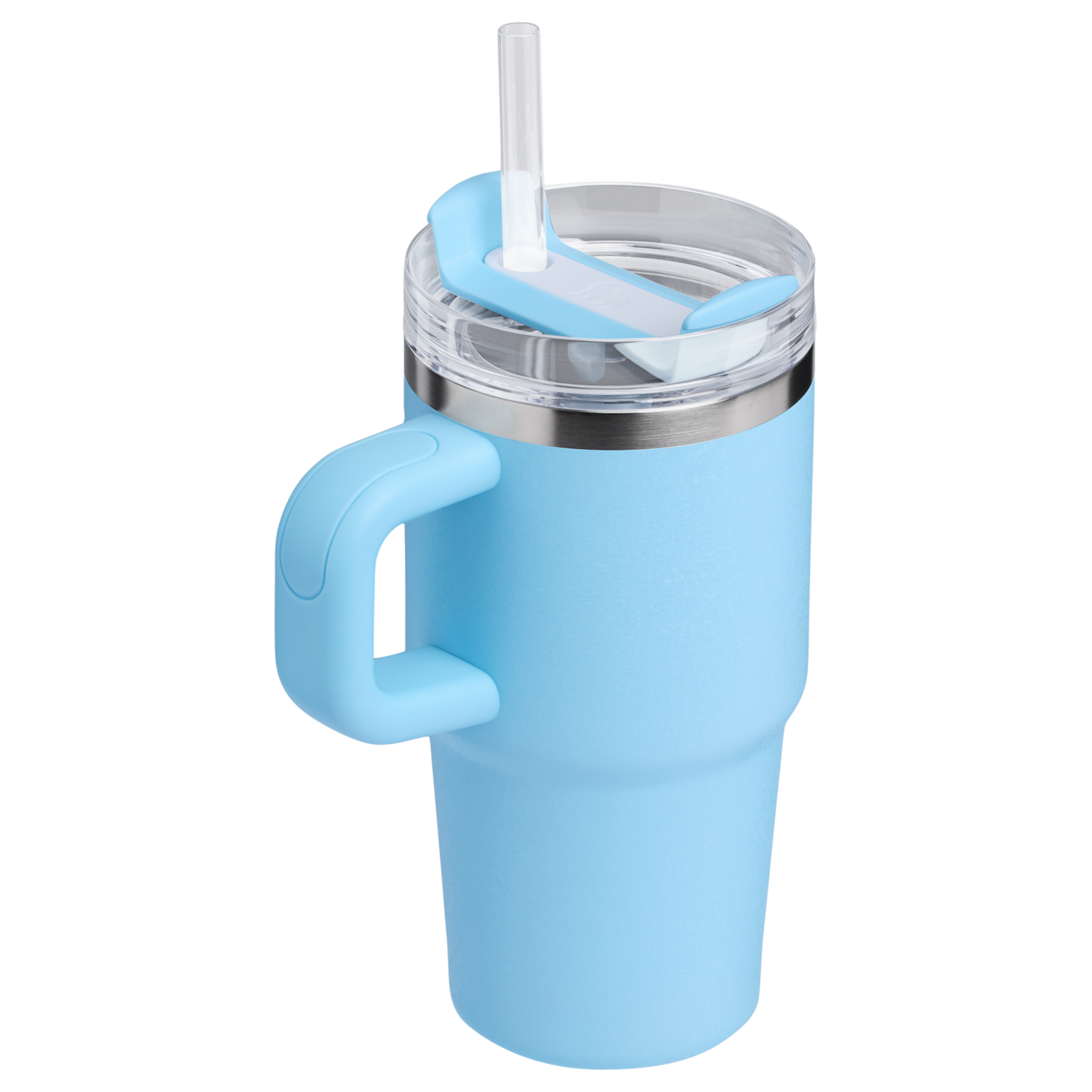 Large Capacity The Quencher H2.O Flowstate Tumbler with Handle | Stanley Create D309N - FlowState 3-Position Lid Insulated Travel Mug Detail
