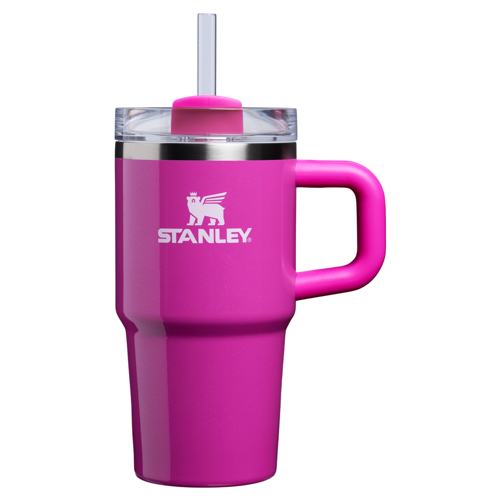 Large Capacity The Quencher H2.O Flowstate Tumbler with Handle | Stanley Create D309N - FlowState 3-Position Lid Insulated Travel Mug Detail