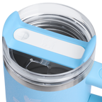 Large Capacity The Quencher H2.O Flowstate Tumbler D251V - Double-Wall Vacuum Insulated Travel Tumbler with Straw Detail