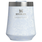 Premium Matte Stanley 1913 x LoveShackFancy Holiday Reserve Wine Tumbler D204X - Premium Insulated Egg-Shaped Wine Glass for Outdoors - Toscana Toile Alpine Blue