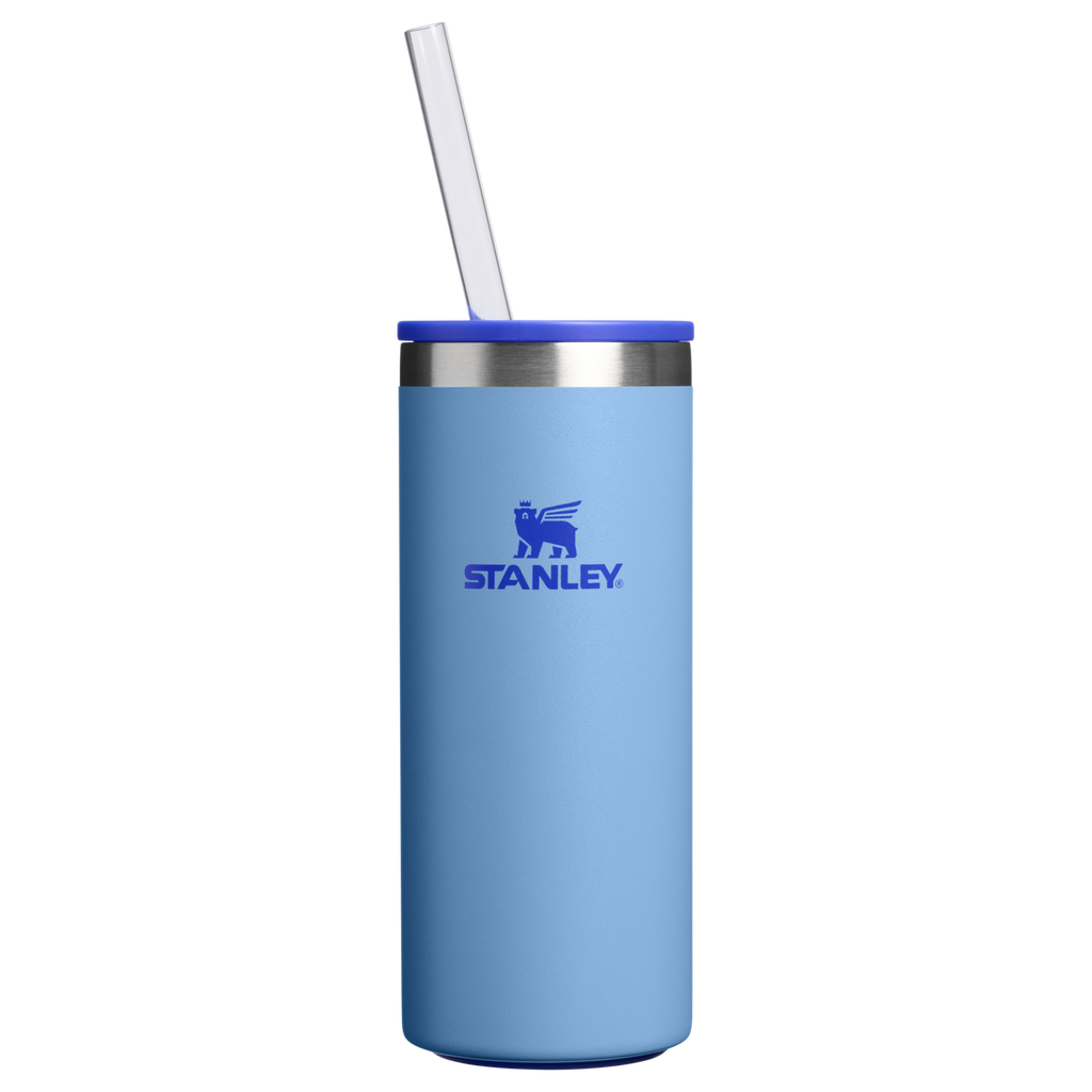 Premium All-Weather The Everyday Slim Can Cooler Cup D065Q - Leak-Proof Insulated Mini Cooler Bag for Lunch - Blue Sky