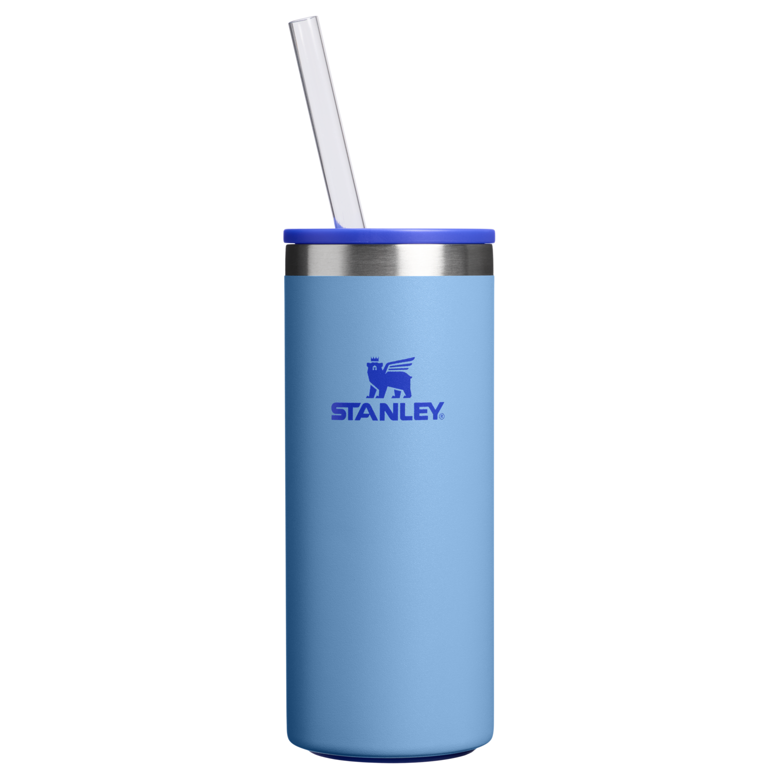 Portable Mini The Everyday Slim Can Cooler Cup | Stanley Create D300G - Leak-Proof Insulated Mini Cooler Bag for Lunch - Blue Sky