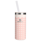 Heavy-Duty Tote The Everyday Slim Can Cooler Cup D350R - Julienne Series Portable Picnic Chiller Tote - Rose Quartz Rattan