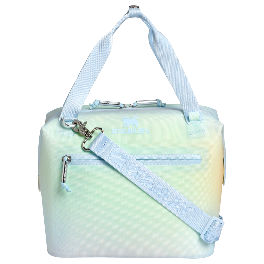 Ice-Retention The All Day Julienne Mini Cooler D052R - Leak-Proof Insulated Mini Cooler Bag for Lunch - Sunrise Spiral