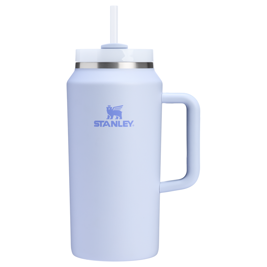 Insulated Travel The Quencher H2.0 Flowstate Tumbler D365U - Double-Wall Vacuum Insulated Travel Tumbler with Straw - Dew Drop