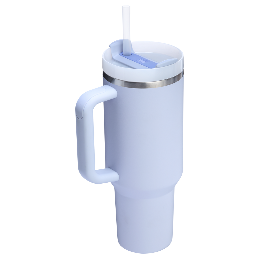 Splash-Resistant FlowState The Quencher H2.0 Flowstate Tumbler  | Stanley Create D332L - 40oz Large Capacity Car-Cup Friendly Quencher Detail