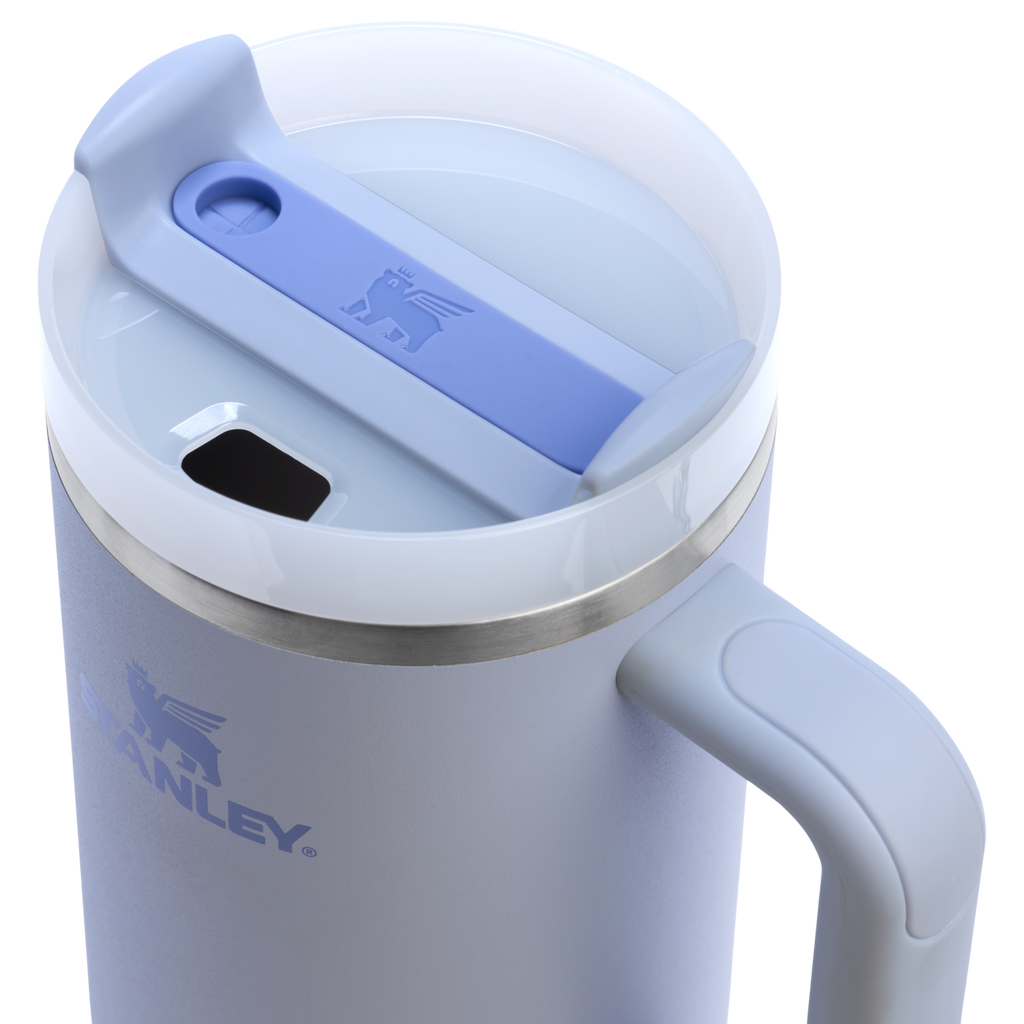 Splash-Resistant FlowState The Quencher H2.0 Flowstate Tumbler  | Stanley Create D332L - 40oz Large Capacity Car-Cup Friendly Quencher Detail