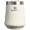 Flavor-Preserving The Textured Reserve Wine Tumbler D141Z - Reserve Collection Stainless Steel Whiskey Cup - Cream Gloss