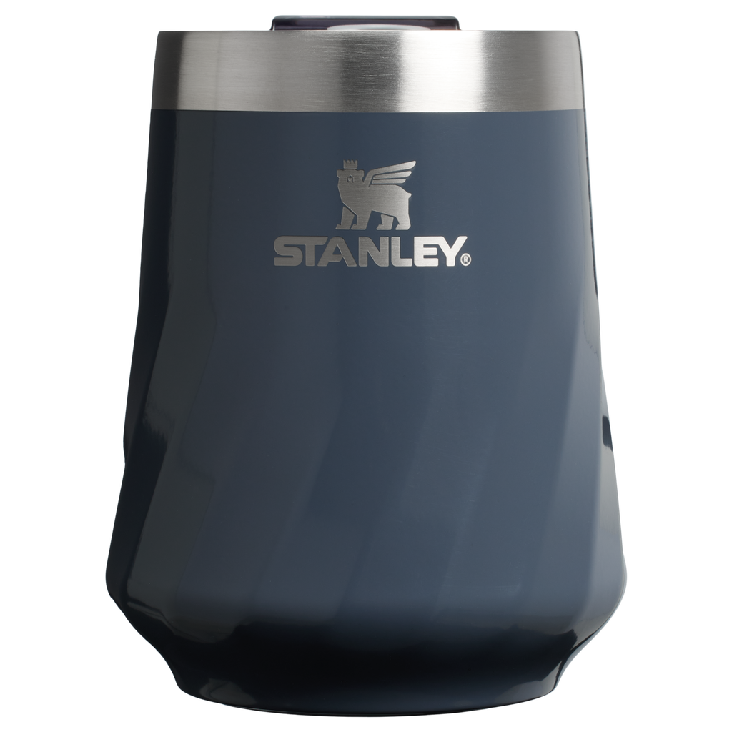 Flavor-Preserving The Textured Reserve Wine Tumbler D141Z - Reserve Collection Stainless Steel Whiskey Cup - Twilight Gloss