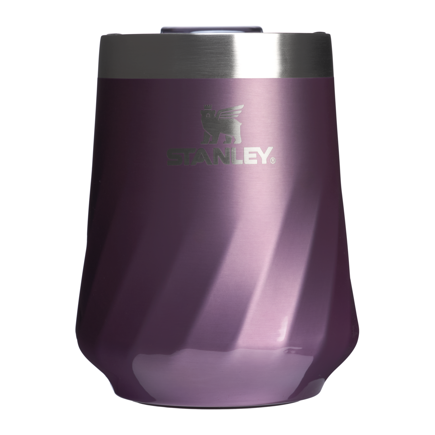 Flavor-Preserving The Textured Reserve Wine Tumbler D141Z - Reserve Collection Stainless Steel Whiskey Cup - Wisteria Shine