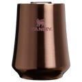 Premium Matte The Reserve Wine Tumbler | Stanley Create D302P - Elegant Stemless Vacuum Insulated Wine Tumbler - Cream Gloss