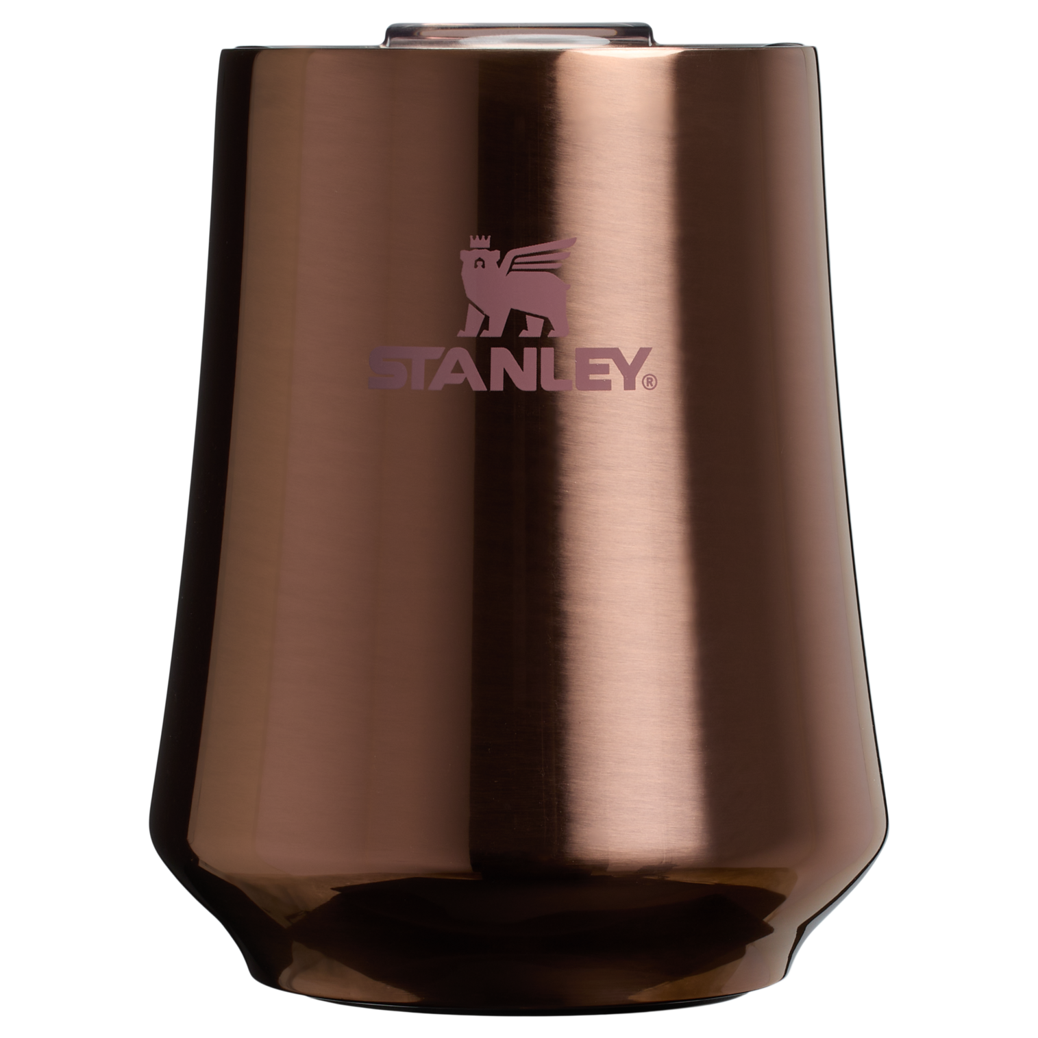Premium Matte The Reserve Wine Tumbler | Stanley Create D302P - Elegant Stemless Vacuum Insulated Wine Tumbler - Cream Gloss