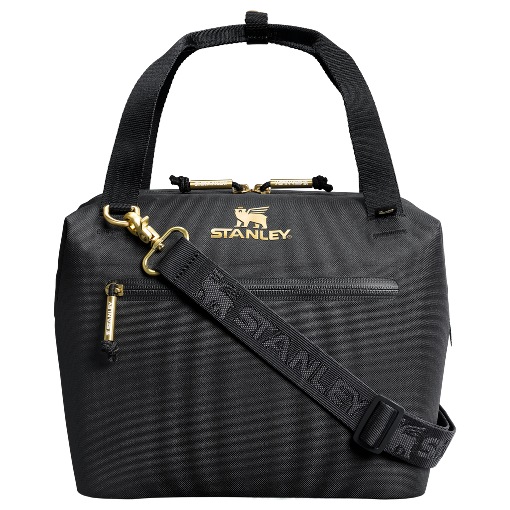 Ice-Retention The All Day Julienne Mini Cooler D052R - Leak-Proof Insulated Mini Cooler Bag for Lunch - Black Honey