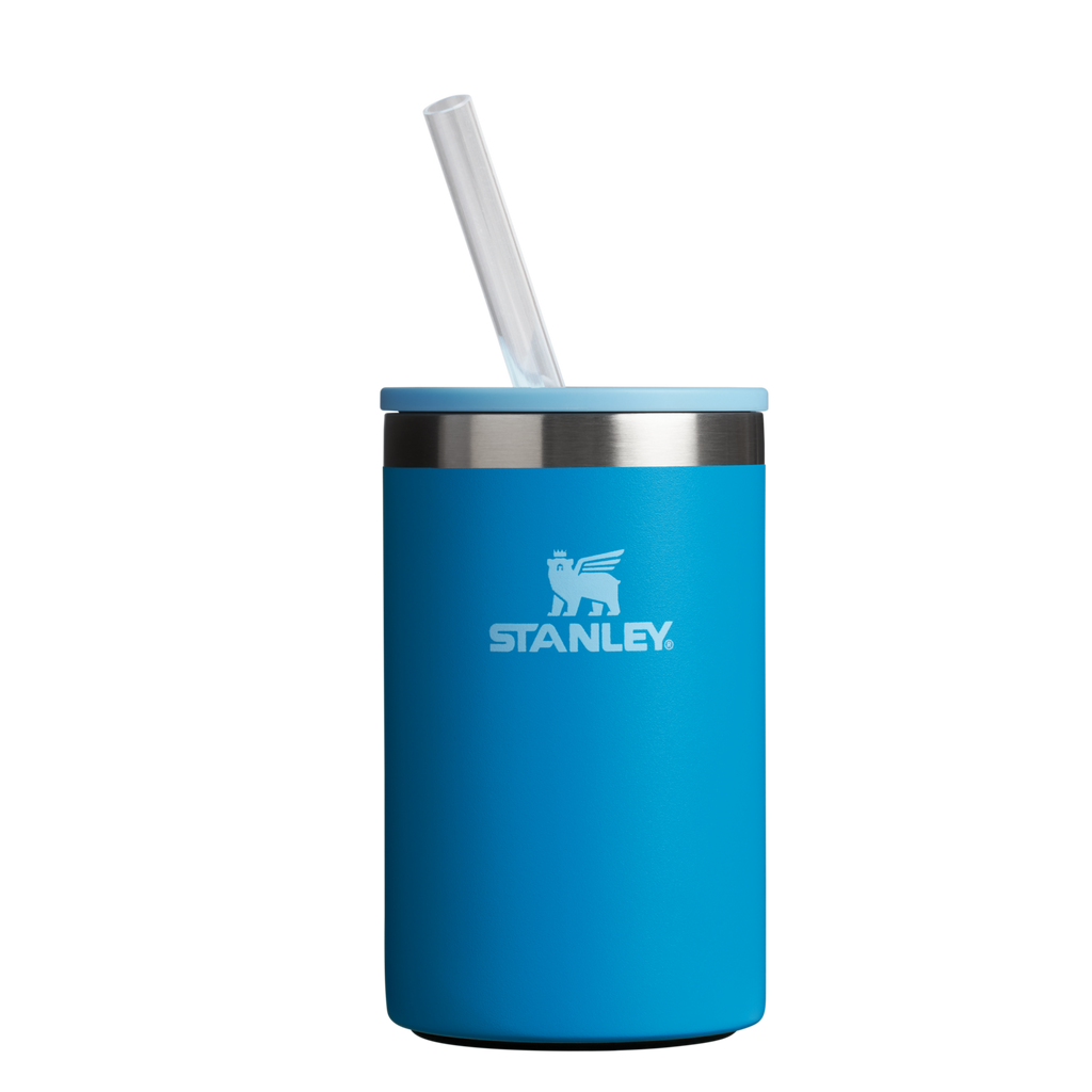 Portable Mini The Everyday Can Cooler Cup | Stanley Create D313H - Heavy-Duty Ice-Retention Food & Beverage Carrier - Azure