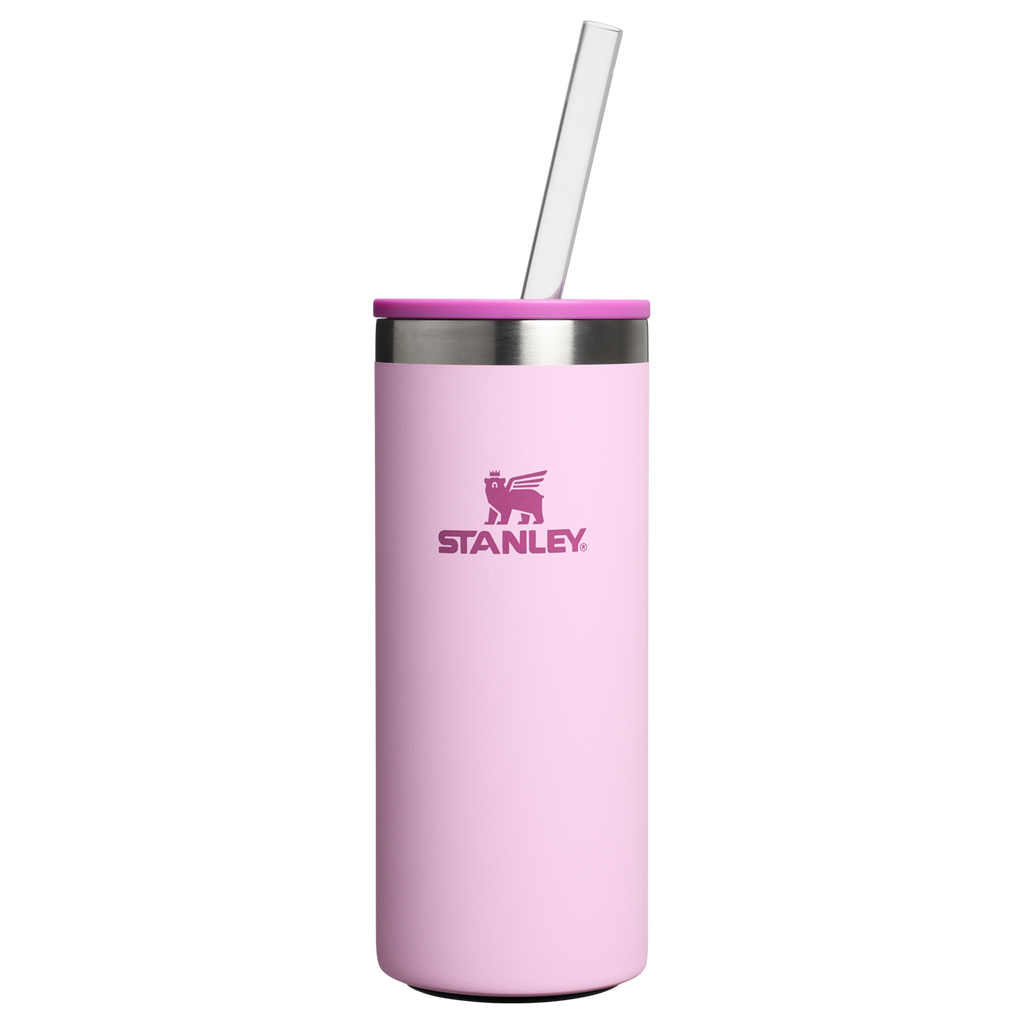 Portable Mini The Everyday Slim Can Cooler Cup | Stanley Create D300G - Leak-Proof Insulated Mini Cooler Bag for Lunch - Cherry Blossom