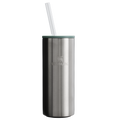 Leak-Proof Insulated The Everyday Slim Can Cooler Cup D255E - Leak-Proof Insulated Mini Cooler Bag for Lunch - Stainless Steel Shale
