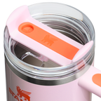 Large Capacity The Quencher H2.O Flowstate Tumbler D251V - Double-Wall Vacuum Insulated Travel Tumbler with Straw Detail