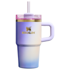 Splash-Resistant FlowState The Wicked for Good Quencher H2.0 Flowstate Tumbler D247R - Double-Wall Vacuum Insulated Travel Tumbler with Straw - Glinda For Good