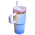 Splash-Resistant FlowState The Wicked for Good Quencher H2.0 Flowstate Tumbler D247R - Double-Wall Vacuum Insulated Travel Tumbler with Straw Detail