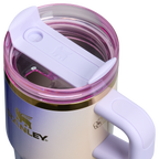 Splash-Resistant FlowState The Wicked for Good Quencher H2.0 Flowstate Tumbler D247R - Double-Wall Vacuum Insulated Travel Tumbler with Straw Detail