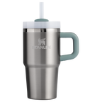 Large Capacity The Quencher H2.O Flowstate Tumbler with Handle | Stanley Create D309N - FlowState 3-Position Lid Insulated Travel Mug Detail