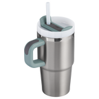 Large Capacity The Quencher H2.O Flowstate Tumbler with Handle | Stanley Create D309N - FlowState 3-Position Lid Insulated Travel Mug Detail