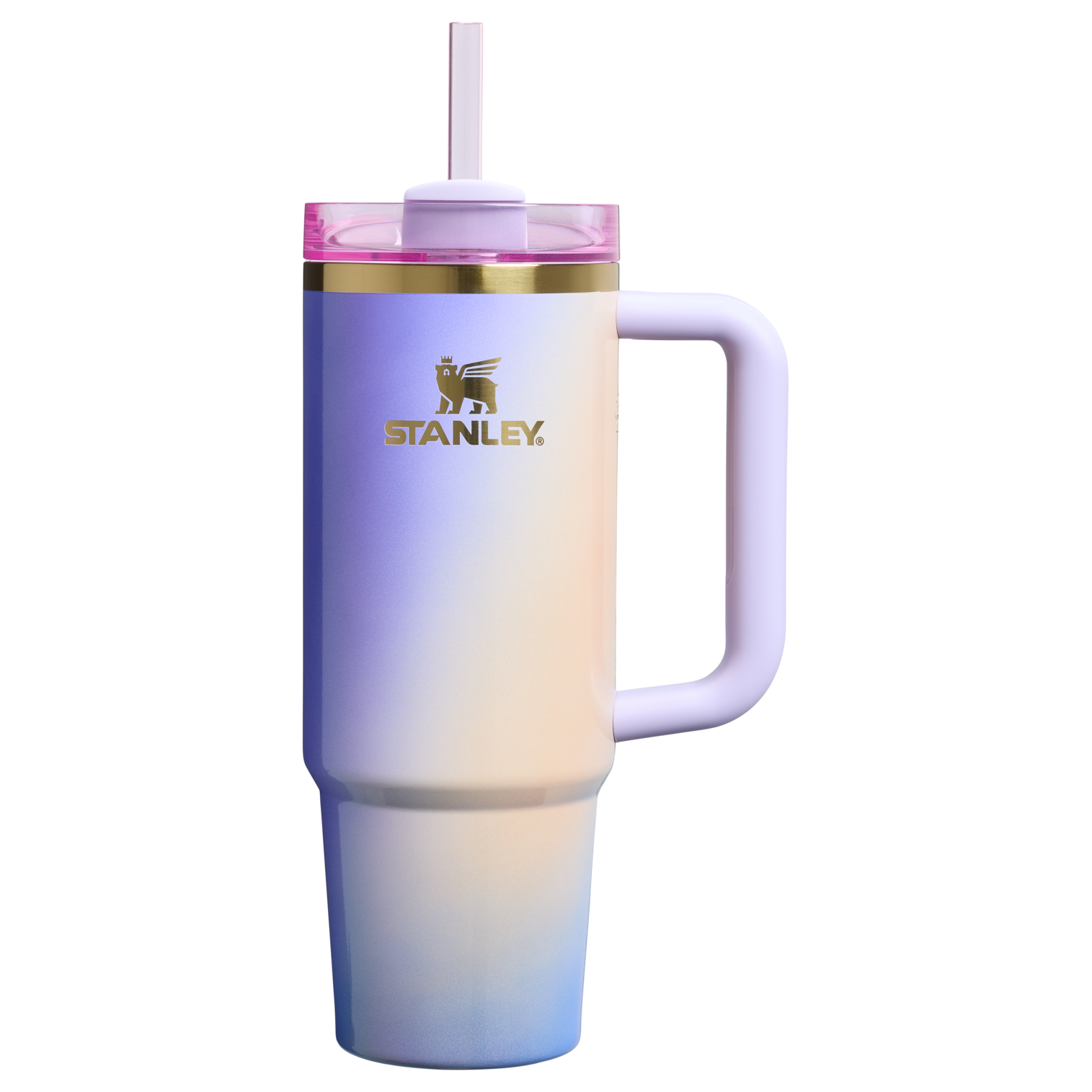 Car-Cup Friendly The Wicked for Good Quencher H2.0 Flowstate Tumbler D246P - Premium Stainless Steel Straw Cup for All-Day Hydration - Glinda For Good