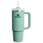 Splash-Resistant FlowState The Quencher H2.0 Flowstate Tumbler | Stanley Create D331C - FlowState 3-Position Lid Insulated Travel Mug - Spring Green