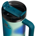 Insulated Travel The Quencher H2.0 Flowstate Tumbler D050X - Double-Wall Vacuum Insulated Travel Tumbler with Straw Detail