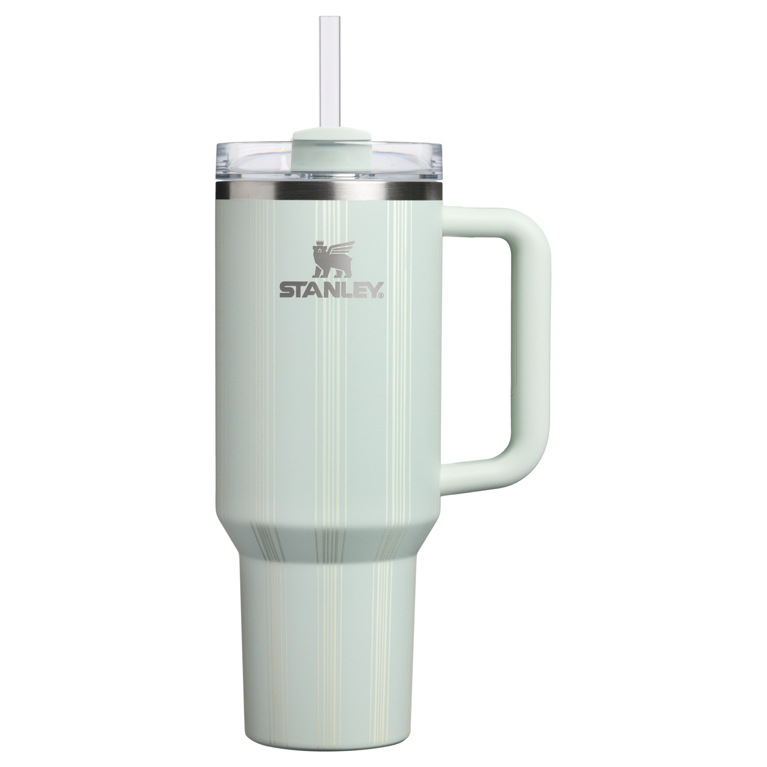 Double-Wall Vacuum The Quencher H2.0 Flowstate Tumbler D342C - 40oz Large Capacity Car-Cup Friendly Quencher - Mist Picnic Stripe