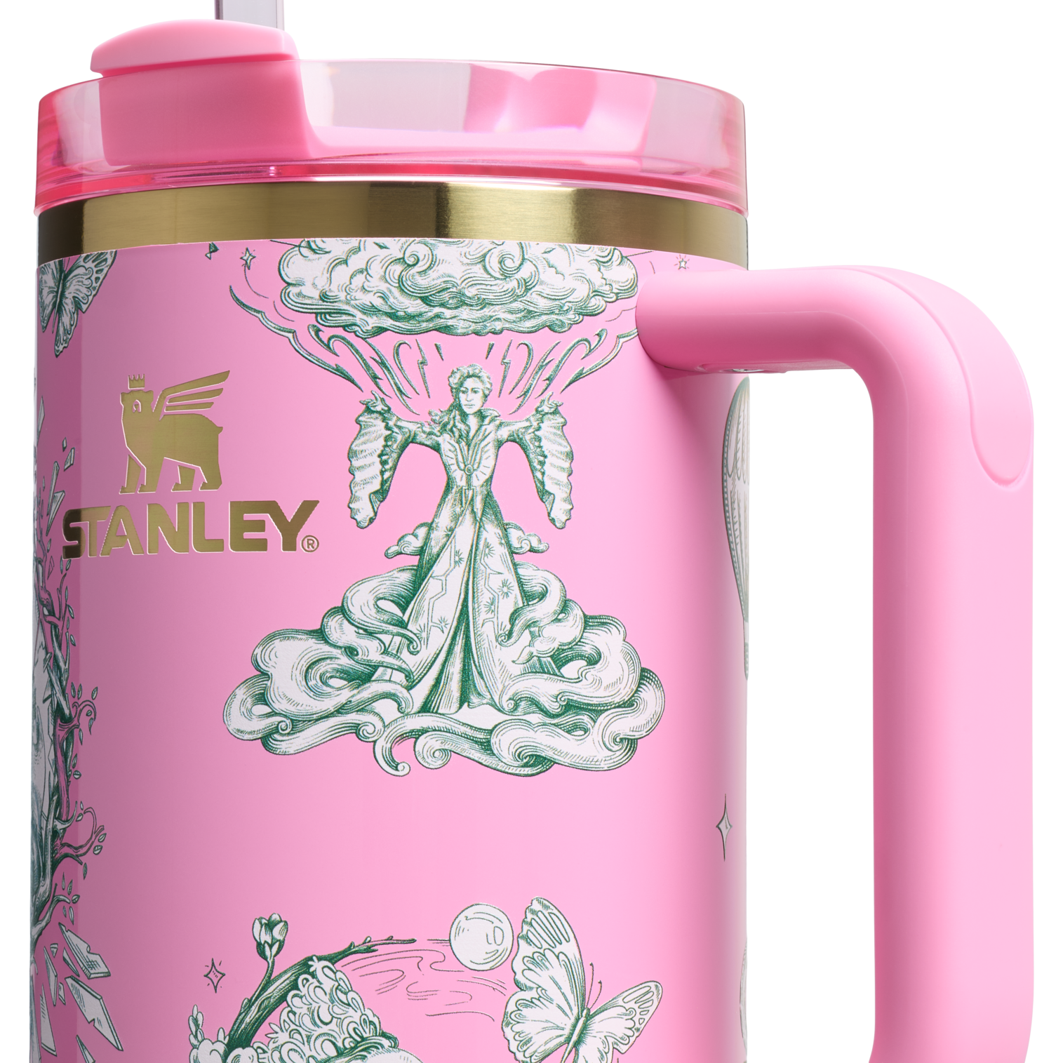 Large Capacity The Wicked for Good Quencher H2.0 Flowstate Tumbler D245R - Premium Stainless Steel Straw Cup for All-Day Hydration Detail