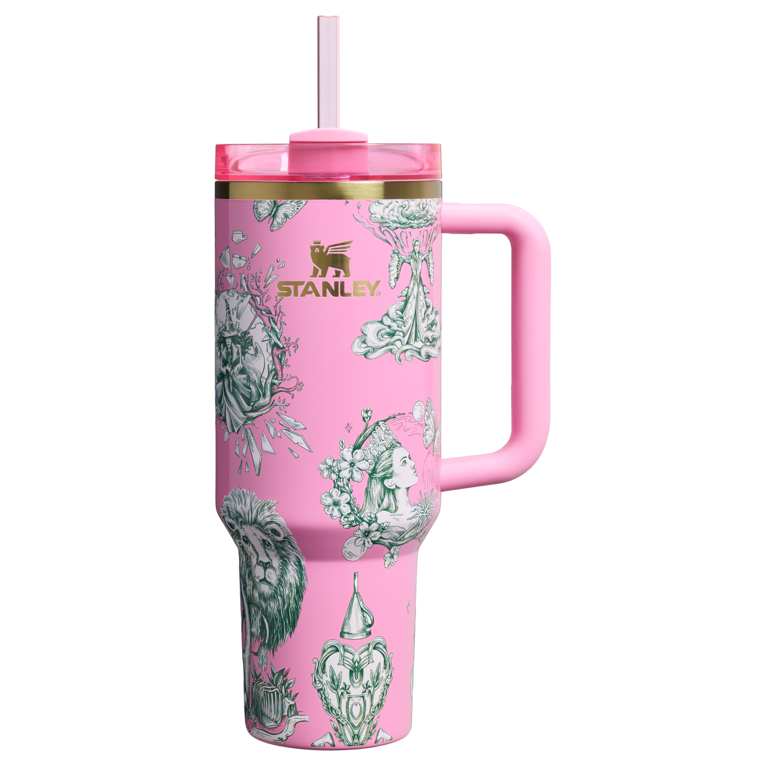 Large Capacity The Wicked for Good Quencher H2.0 Flowstate Tumbler D245R - Premium Stainless Steel Straw Cup for All-Day Hydration - Ozian Reprise