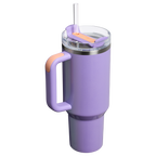 Insulated Travel The Quencher H2.0 Flowstate Tumbler D050X - Double-Wall Vacuum Insulated Travel Tumbler with Straw Detail