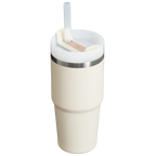 Double-Wall Vacuum The Quencher H2.0 Flowstate Tumbler  | Stanley Create D329E - Double-Wall Vacuum Insulated Travel Tumbler with Straw Detail