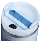 Double-Wall Vacuum The Quencher H2.0 Flowstate Tumbler  | Stanley Create D329E - Double-Wall Vacuum Insulated Travel Tumbler with Straw Detail