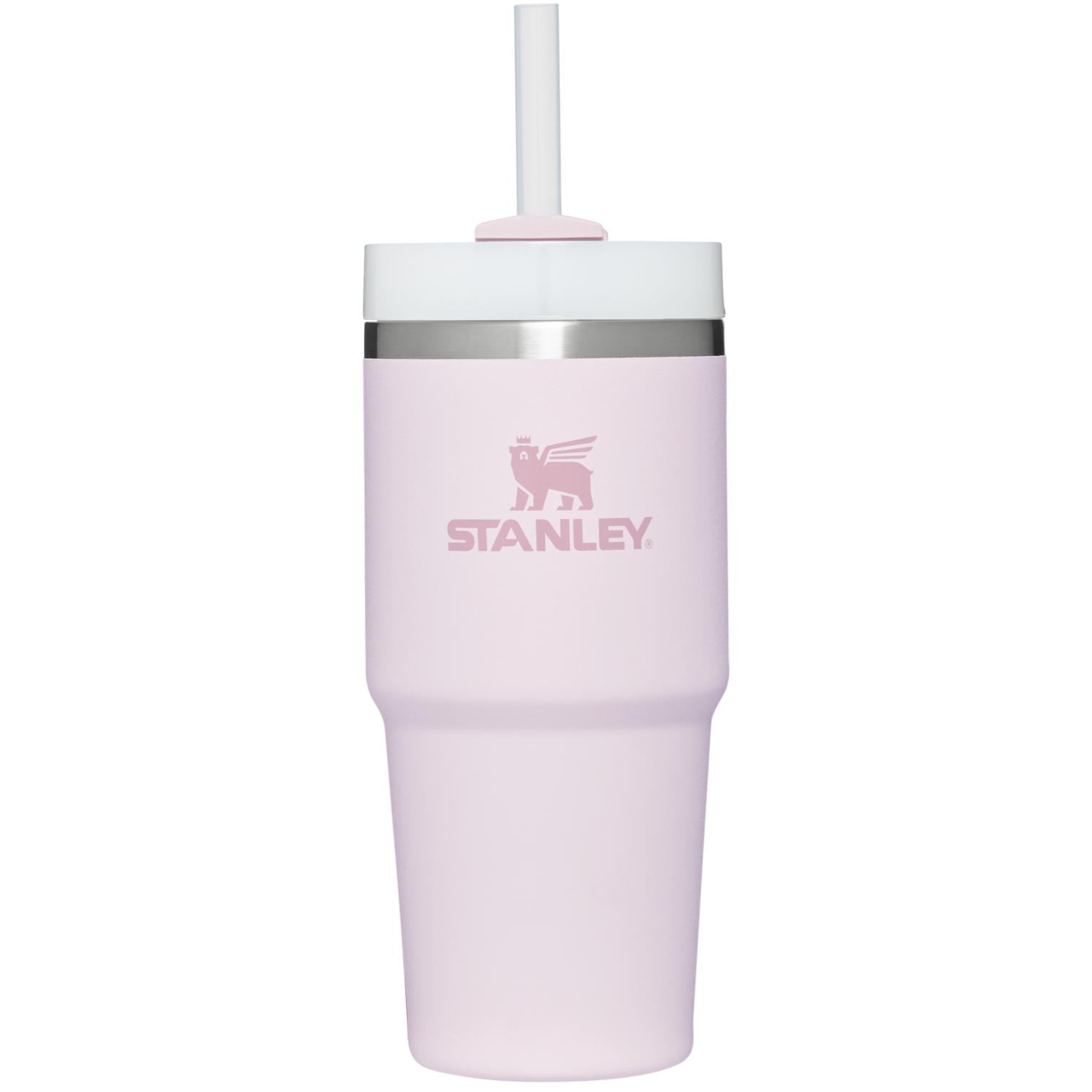 Double-Wall Vacuum The Quencher H2.0 Flowstate Tumbler  | Stanley Create D329E - Double-Wall Vacuum Insulated Travel Tumbler with Straw Detail
