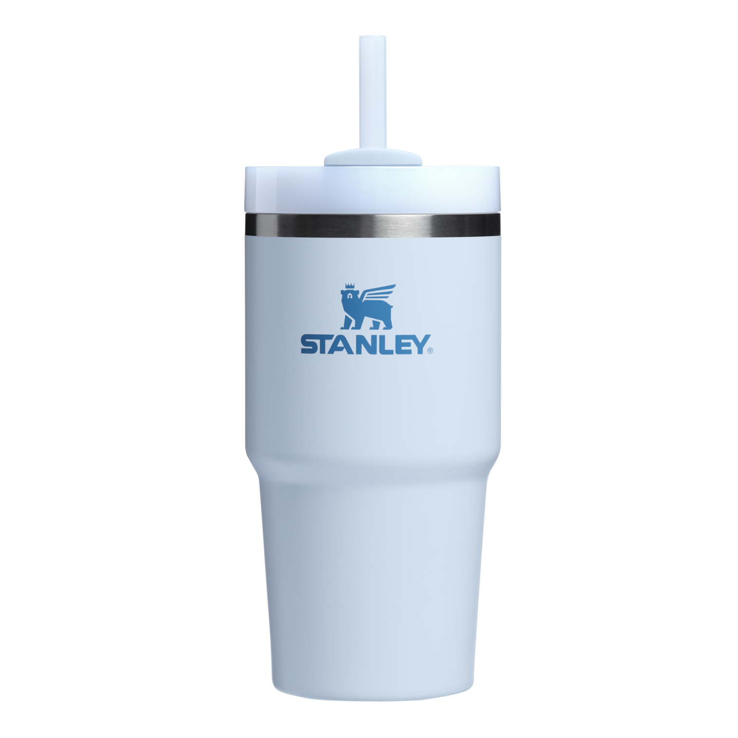 Car-Cup Friendly The Quencher H2.0 Flowstate Tumbler D030T - Double-Wall Vacuum Insulated Travel Tumbler with Straw - Glacier