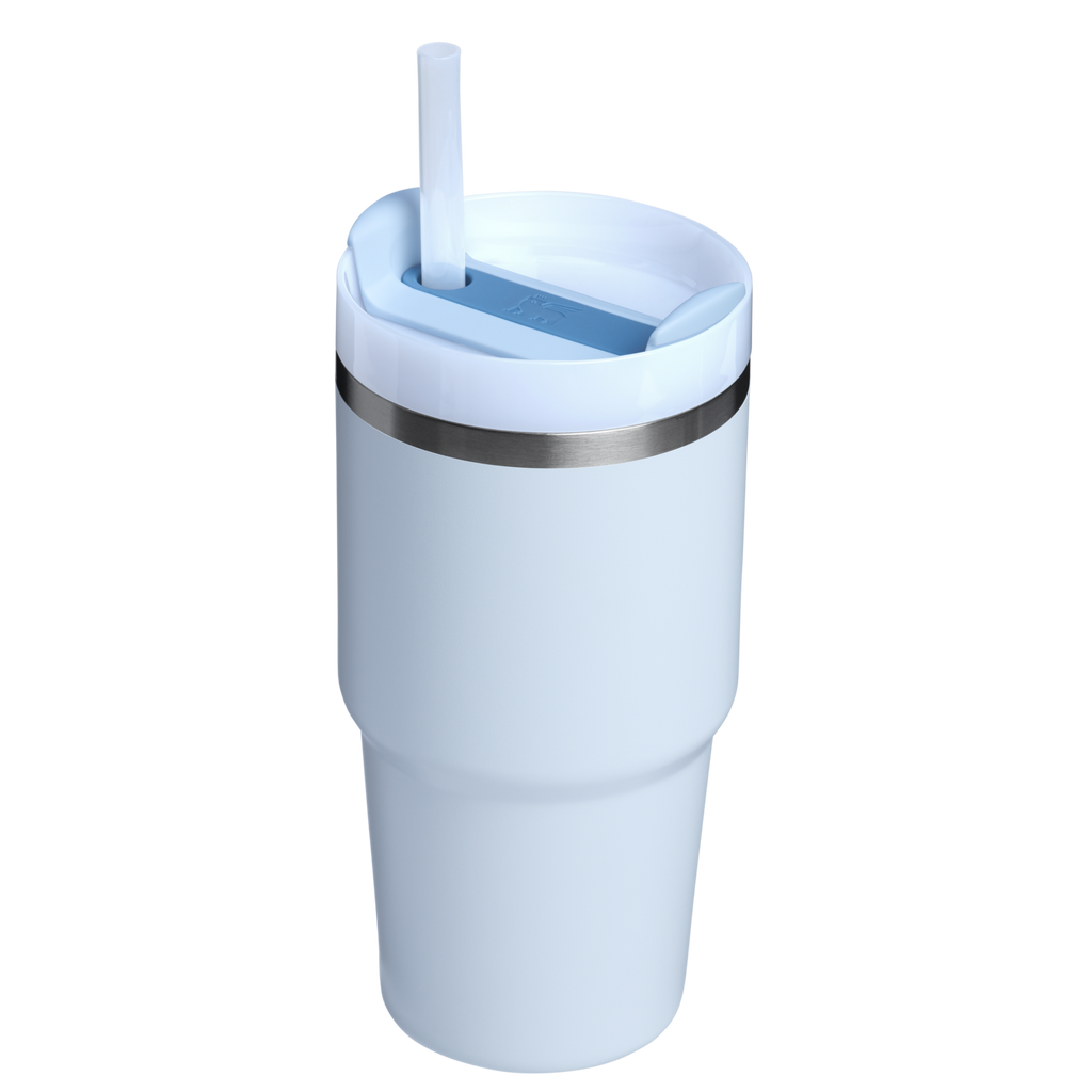 Car-Cup Friendly The Quencher H2.0 Flowstate Tumbler D030T - Double-Wall Vacuum Insulated Travel Tumbler with Straw Detail