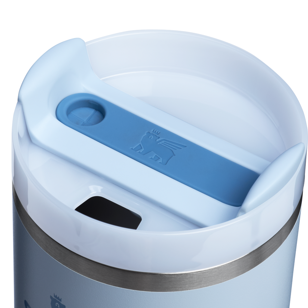 Splash-Resistant FlowState The Quencher H2.0 Flowstate Tumbler | Stanley Create D330L - FlowState 3-Position Lid Insulated Travel Mug Detail