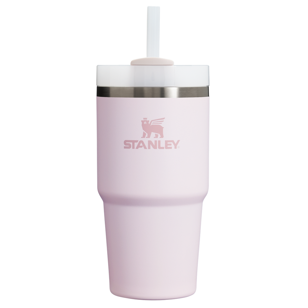 Car-Cup Friendly The Quencher H2.0 Flowstate Tumbler D030T - Double-Wall Vacuum Insulated Travel Tumbler with Straw - Rose Quartz 2.0