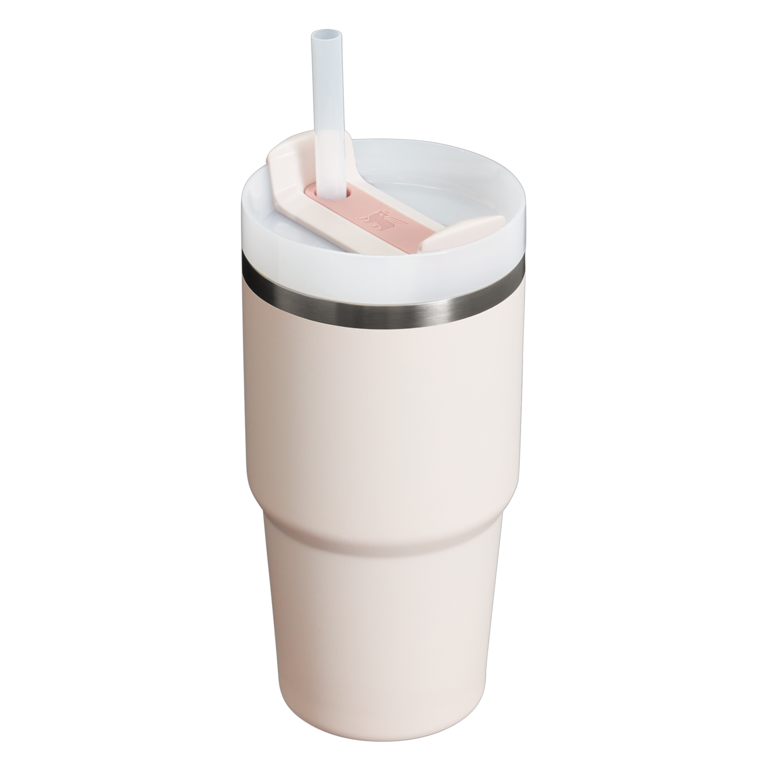 Splash-Resistant FlowState The Quencher H2.0 Flowstate Tumbler | Stanley Create D330L - FlowState 3-Position Lid Insulated Travel Mug Detail