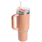 Insulated Travel The Quencher H2.0 Flowstate Tumbler D050X - Double-Wall Vacuum Insulated Travel Tumbler with Straw Detail