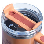 Insulated Travel The Quencher H2.0 Flowstate Tumbler D050X - Double-Wall Vacuum Insulated Travel Tumbler with Straw Detail