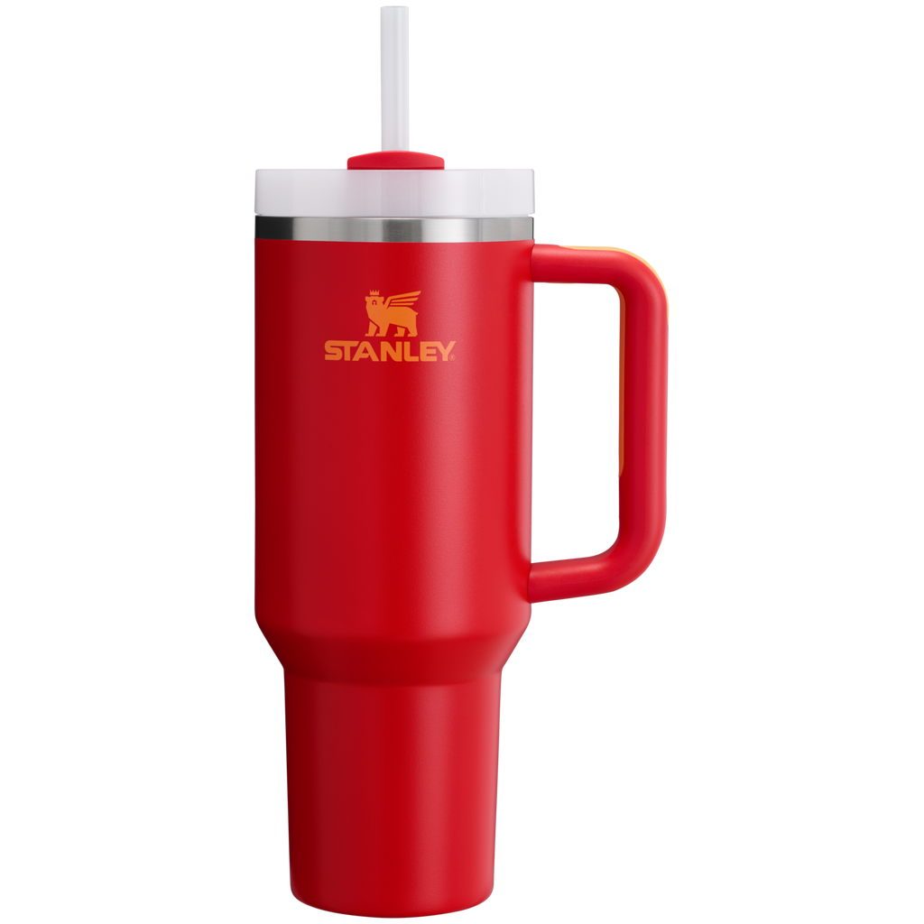 Splash-Resistant FlowState The Quencher H2.0 Flowstate Tumbler  | Stanley Create D332L - 40oz Large Capacity Car-Cup Friendly Quencher Detail